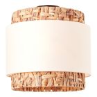 Rustic ceiling light brown, Vibeke