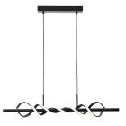 Modern pendant light black, Quang, 20W, 3000K LED