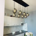 Design pendant light black, Giada