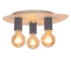 Metal ceiling light blue, Leilani