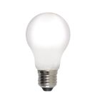 Dimmable E27 LED bulb, A60, 5w, white glass, 4000k
