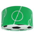 Green children's ceiling light plastic, Football