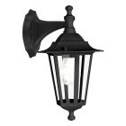 Black classic outdoor light aluminium, Alieke, IP44