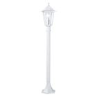 White classic outdoor light aluminium, Alieke, IP44