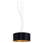 Golden modern pendant light fabric, Terme