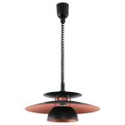 Black design pendant light steel, Lariana