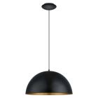 Golden modern dome pendant light metal, Geneva