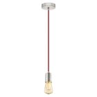 Nickel vintage pendant light metal, Christel