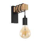 Wood wall light brown, Anton