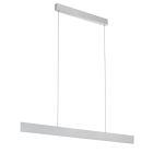 Grey modern pendant light aluminium, Rick, 21W, 3000K LED