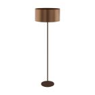 Brown design floor lamp plastic, Noor, with switch