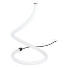 Black modern table lamp plastic, Allal, 10W, 3000K LED, with switch