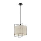 Beige rustic pendant light fabric, Annegien