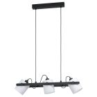 Wood pendant light black, Kaspar