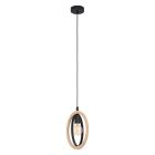 Wooden pendant light, Angeline