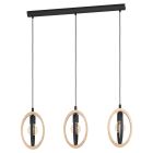 Wooden pendant light, Angeline