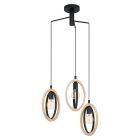 Wooden pendant light, Angeline