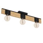 Brown rustic ceiling light wood, Angela