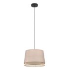 Beige pendant light fabric, Ruby