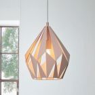 Pink design pendant light metal, Acri