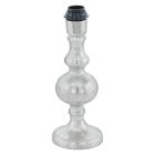 Nickel design table lamp without shade aluminium, Mason, with switch