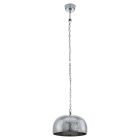 Chrome retro pendant light metal, Abdelhak