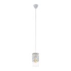 Grey vintage pendant light steel, Salvator