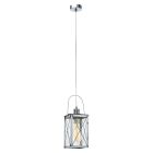 Chrome vintage pendant light metal, Abderrahim