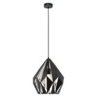 Black design pendant light metal, Acri