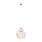 Copper industrial pendant light metal, Acri