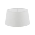 White Lampshade Noah, Fabric