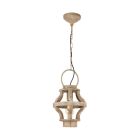 Wood pendant light brown, Adriano