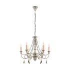 Wood chandelier taupe, Age