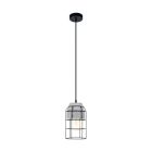 Concrete pendant light black, Aimad