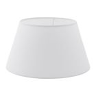 White Lampshade Noah, Fabric, Country