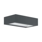 Anthracite modern outdoor light steel, Simen, 4W, 3000K LED, IP44