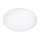 White flush ceiling light steel, Eloise, 7W, 3000K LED