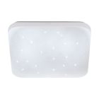 White flush ceiling light steel, Eloise, 7W, 3000K LED
