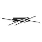 Black design ceiling light plastic, Vidya, 20W, 4000K LED