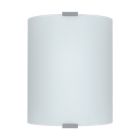 Chrome ceiling light glass, Jesper