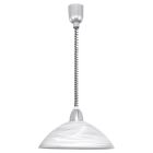 White classic pendant light glass, Brandon