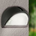 Black outdoor light aluminium, Gemma, IP44