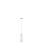 Chrome modern pendant light glass, Barceno