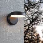 Black outdoor light steel, Gabriella, 3,6W, 3000K LED, IP54
