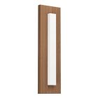 Brown modern outdoor light aluminium, Bernardo, 7W, 3000K LED, IP44