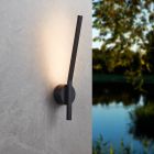 Black modern outdoor light aluminium, Rutger, 11W, 3000K LED, IP54