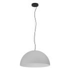 Grey dome pendant light steel, Geneva