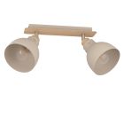 Beige modern ceiling spotlight aluminium, Andy