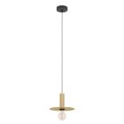 Brass modern dining table hanging lamp steel, Elana