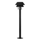Black outdoor light steel, Cindy, IP65